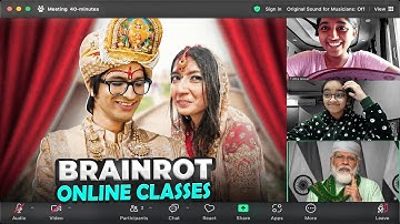 Trolling Indian Online Classes -- BrainRot Edition 😂- ZoomRaids Part 52