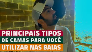 PRINCIPAIS TIPOS DE CAMAS  PARA USAR NAS BAIAS DOS SEUS CAVALOS