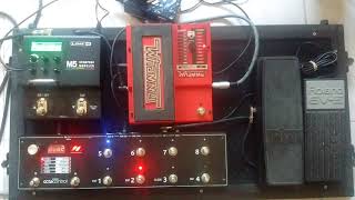 VZtec octaControl + Line6 M5 + Digitech Whammy v2