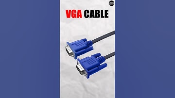 Know about VGA Cable | Computer Basics (Part-13) | #cable #vga #computer #pc #computerbasics