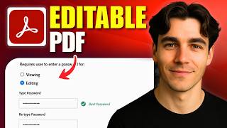 How to Convert An Editable PDF To Non Editable Using Adobe Acrobat Pro DC (Tutorial 2026)