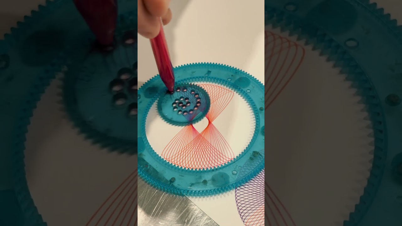 Relaxing Spirograph Drawing for Your Daily Calm