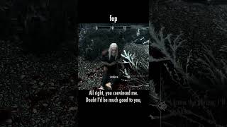 fop — The Elder Scrolls V: Skyrim dialogue scene