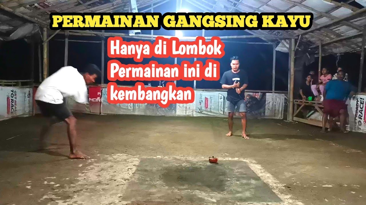 SENI PERMAINAN GANGSING KAYU || BANTENG VS POK-LEM
