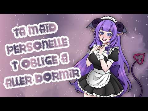 ROLEPLAY FR: Your Personal Maid Forces You to Go to Sleep 💤
