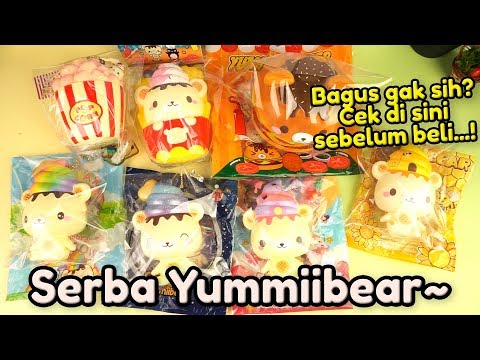 Haul Squishy: Semua Serba Yummiibear! Lihat Video Ini Sebelum Beli!