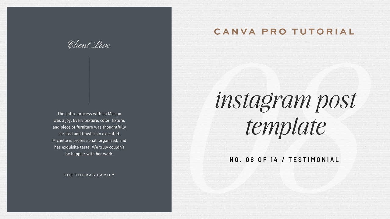 How to Design a Client Testimonial Post in Canva | Social Proof for Designers