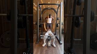 Reasons Why Women Should Train Chest #shorts #genderroles #shortsfeed #gym #fitness #chest