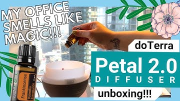 [EP46] doTerra Petal 2.0 Diffuser Unboxing | Home Essential Oils | How To Use doTerra