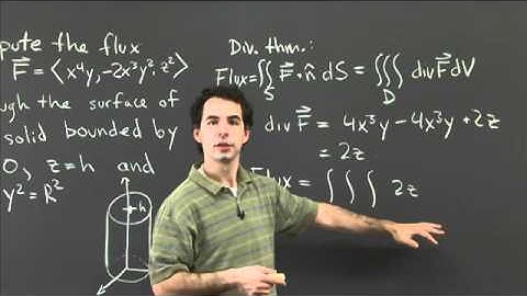 Flux and the divergence theorem | MIT 18.02SC Multivariable Calculus, Fall 2010
