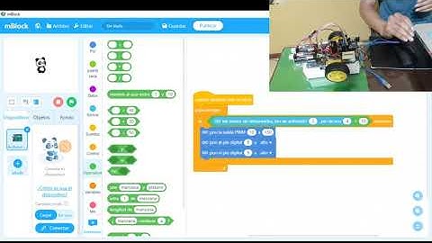 Sensor Ultrasonidos con mBlock