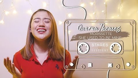 Thumbnail of Morissette - She Used To Be Mine (a Sara Bareilles cover) Live on Stages Sessions