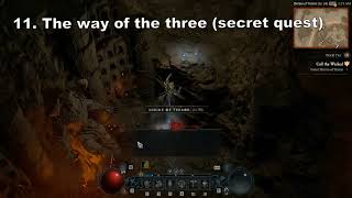 Diablo 4 - Sidequest Hidden Quest Kehjistan