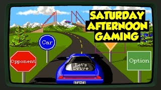 Stunts (DOS) - Let's Get Our EGA Racing On... - Saturday Afternoon Gaming screenshot 4