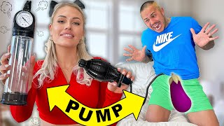 PUMP PRANK ON HUSBAND! (CUTE REACTION) by DerekDesoDaily 52,539 views 3 months ago 8 minutes, 7 seconds