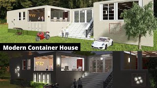 Luxury Shipping Container House |  Container Interior design | Shipping Container Home