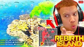 FaZe Nuke Squad vs 100 Streamsnipers on REBIRTH ISLAND!