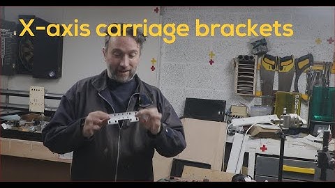 OX CNC refactor: x-axis carriage brackets