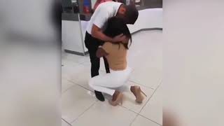 A Lady Proposes To Her Boyfriend At His Workplace (Video)