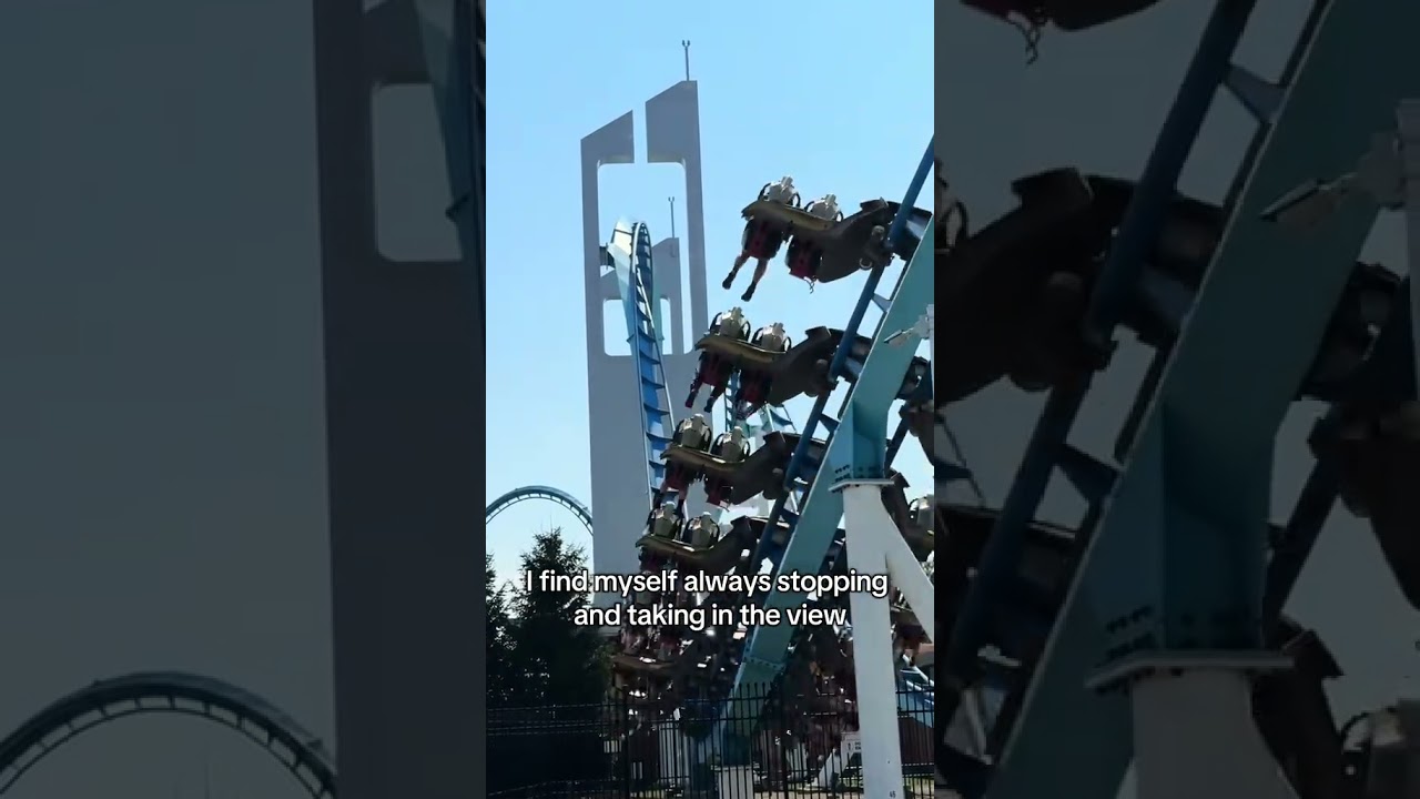 Аттракцион Gatekeeper в парке развлечений Cedar Point — это безумные американские горки в Огайо #...
