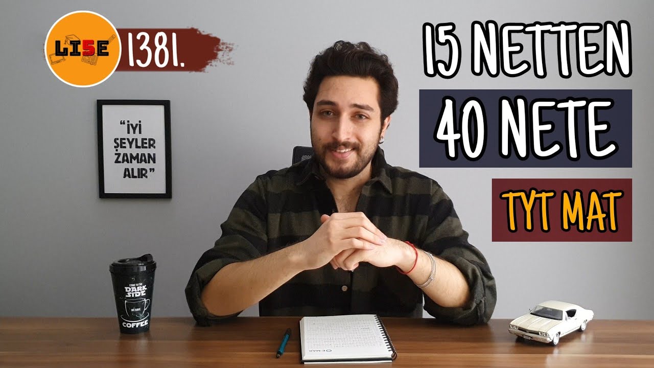 15 netten 40 NETE TYT MATEMATİK Serüvenim | Çalışma Programım❓ | #yks2022