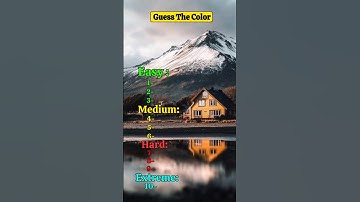 Are Color Blind? Pass This Color Blind Test! #shorts #quiz #colorblind