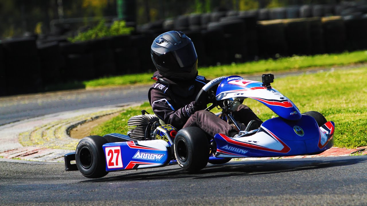 Cadet karting at orange kart club 
