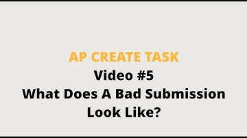 AP CSP: Create Task BAD Example - 1 of 8 #6  --OLD VIDEO UPDATED PLAYLIST LINK IN COMMENTS--
