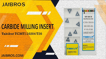 Tabikut Carbide Inserts TCMT110204 T20 - Jaibros (CNC Machine Tools)