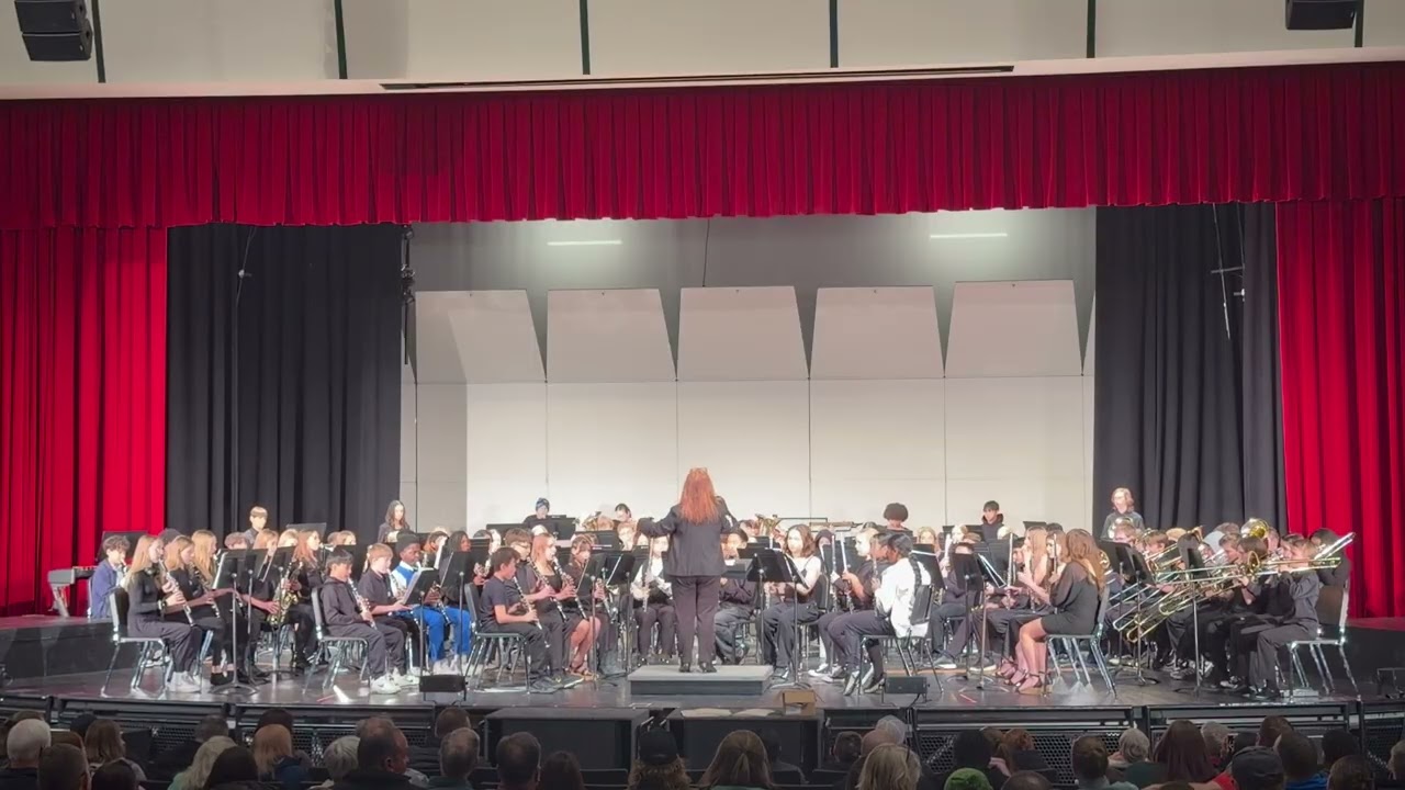 Middle School Honor 7/8 Band at MGSH 1/15/26