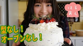 【簡単】クリスマスドームケーキの作り方