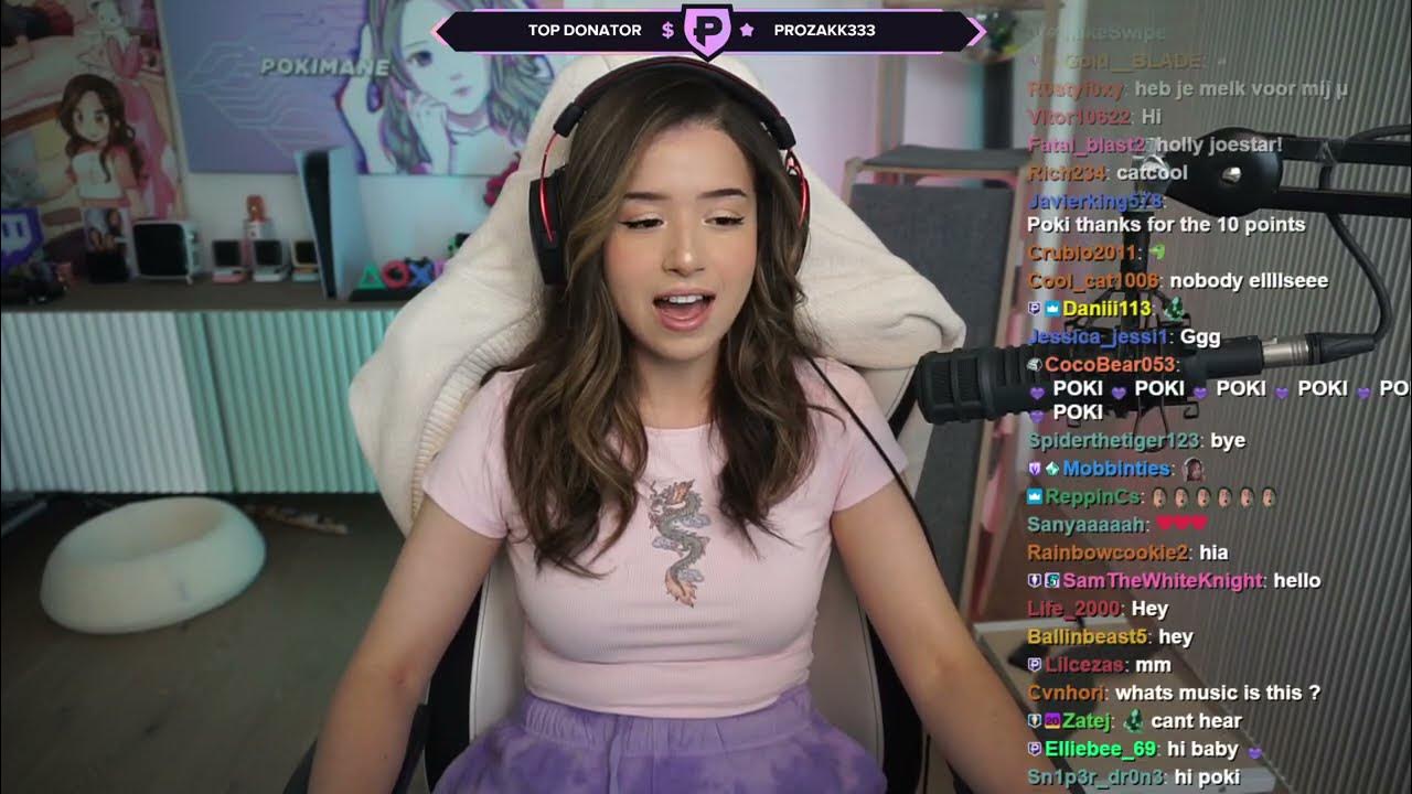 Minecraft with Poki, this was an experience chat told me I COULD., By  Pokimane