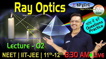 Ray Optics | Geometrical Optics | L 02 | NEET | IIT-JEE | 12th Board | CBSE | ISC | Physics