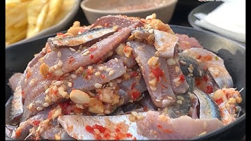 Gỏi cá trích | QBTV