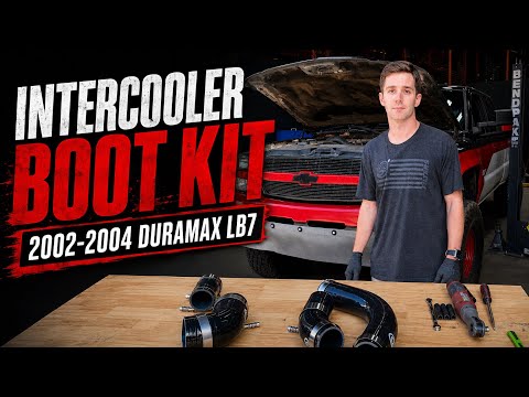 S&B Intercooler Boots Install 2002-2004 Duramax LB7