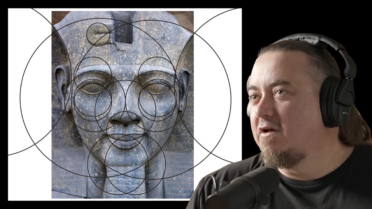 Геометрическое совершенство можно обнаружить на древнеегипетских гранитных статуях 