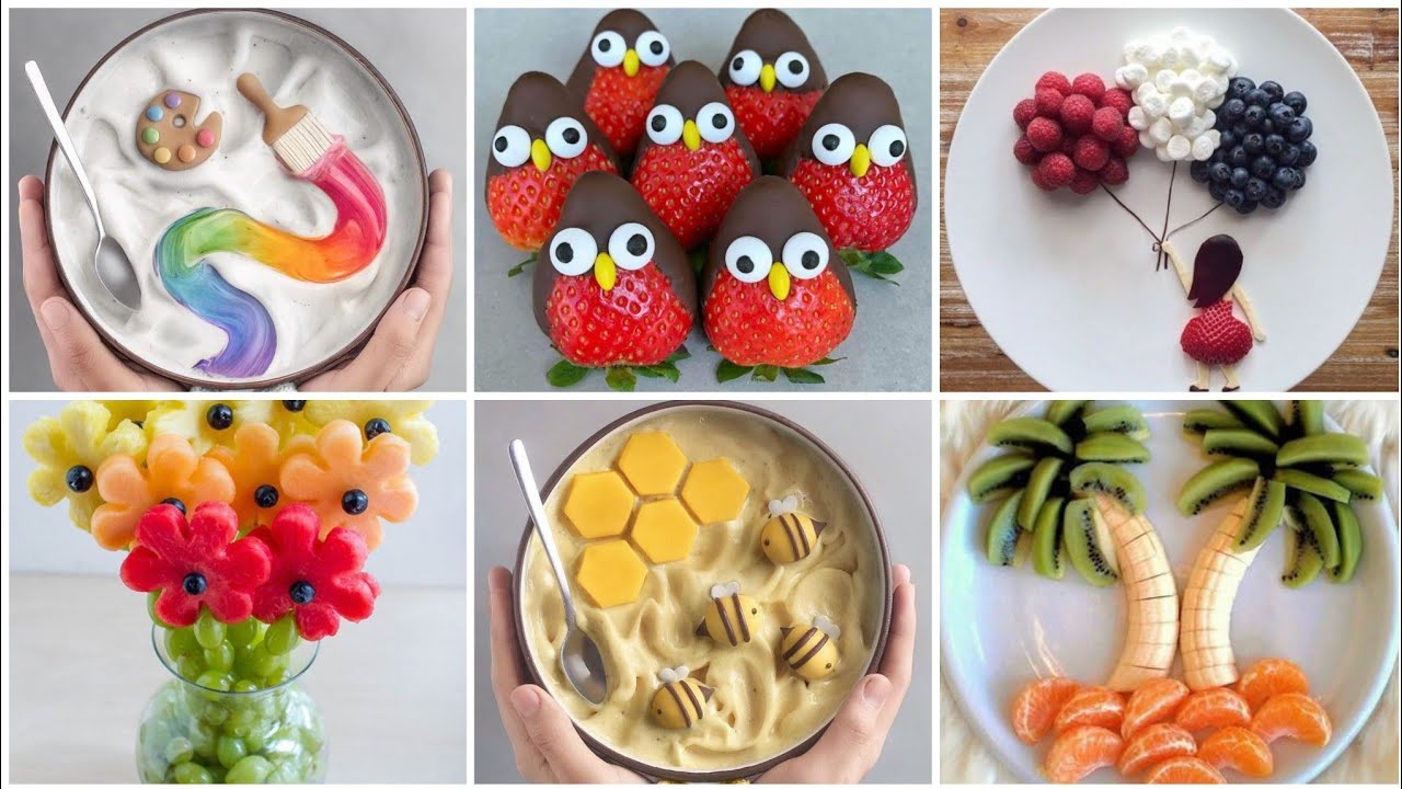 20+most Impressive & Attractive Food Art Inspiration || Silly Apple Bites & Mum Fork Beans food art