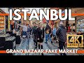 Exploring Istanbul's Grand Bazaar and Old Market | 4K Walking Tour of Authentic and Fake Finds!