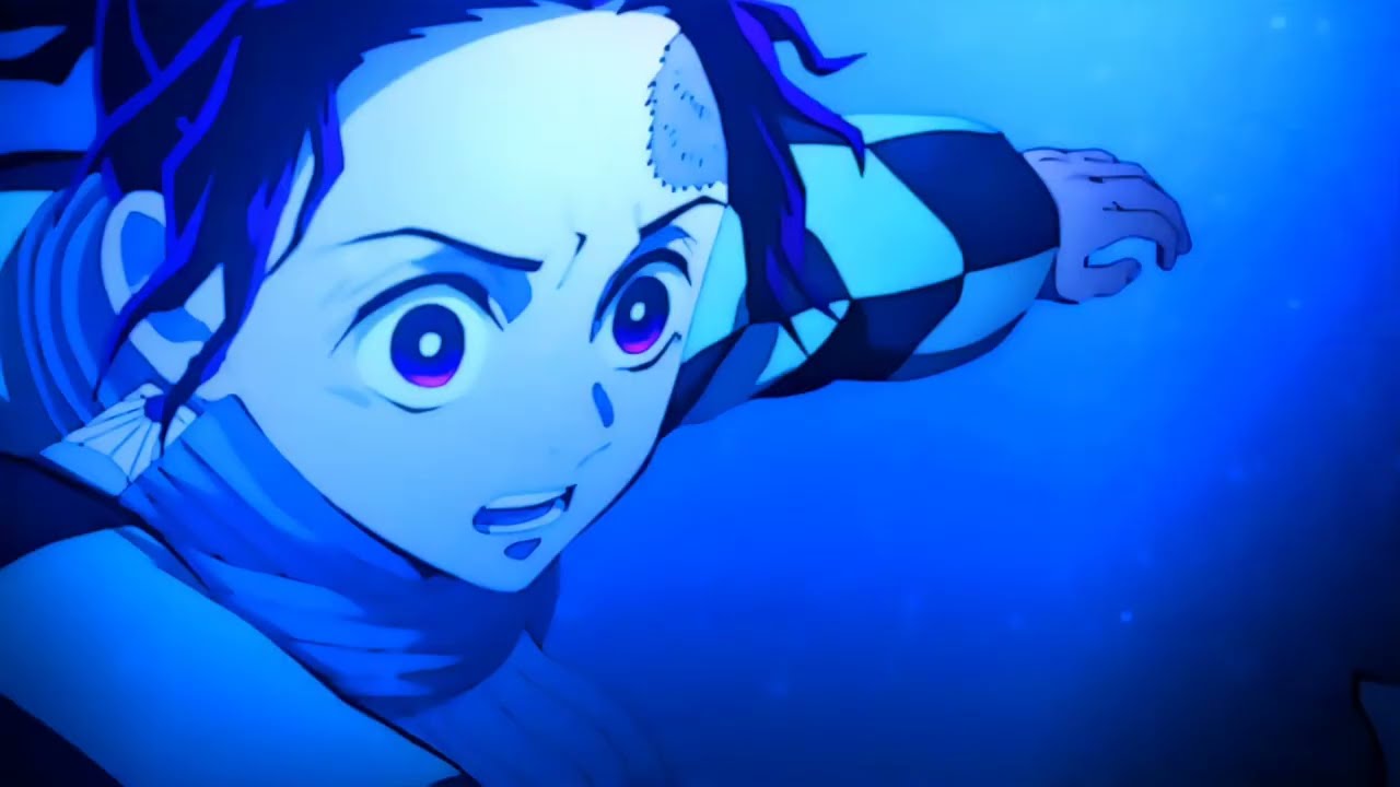 GLOWING anime with Detsu AMV (first Intro video)