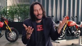 Keanu Reeves reveals his awesome motorcycle collection | British GQ