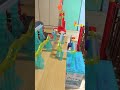 Marble Run × Trick Shots ☆ おもちゃピタゴラ304(VER2) ころがスイッチ #marblerun #trickshots #shorts
