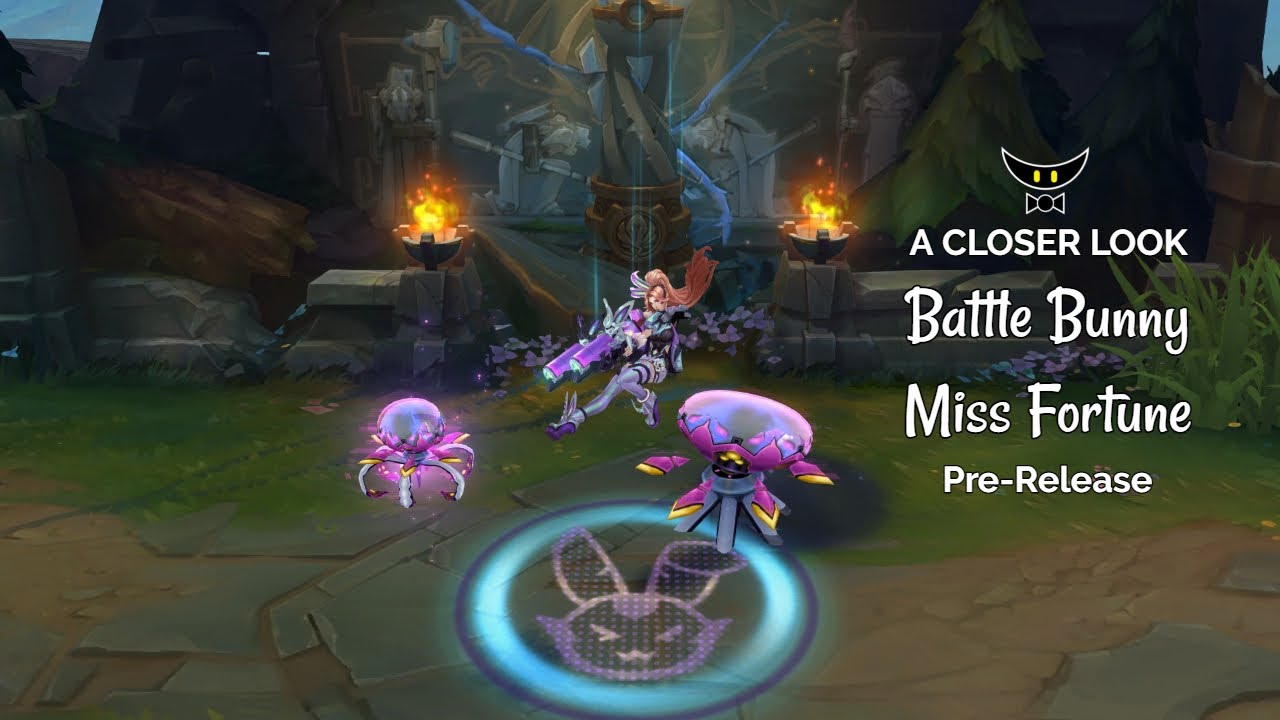 Battle Bunny Miss Fortune Legendary Skin (Pre-Release) - YouTube