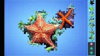 Solving Magic Jigsaw Puzzles 113 (140 pcs) Under the sea screenshot 5
