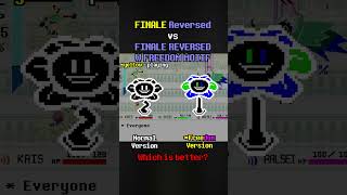 Finale Freedom x Noter Order Reversed Comparison #undertale #deltarune #deltarunechapter3 @TheJacob80