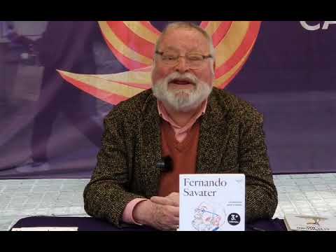 El fil&oacute;sofo Fernando Savater celebra volver a Catalu&ntilde;a por Sant Jordi de la mano de SCC.