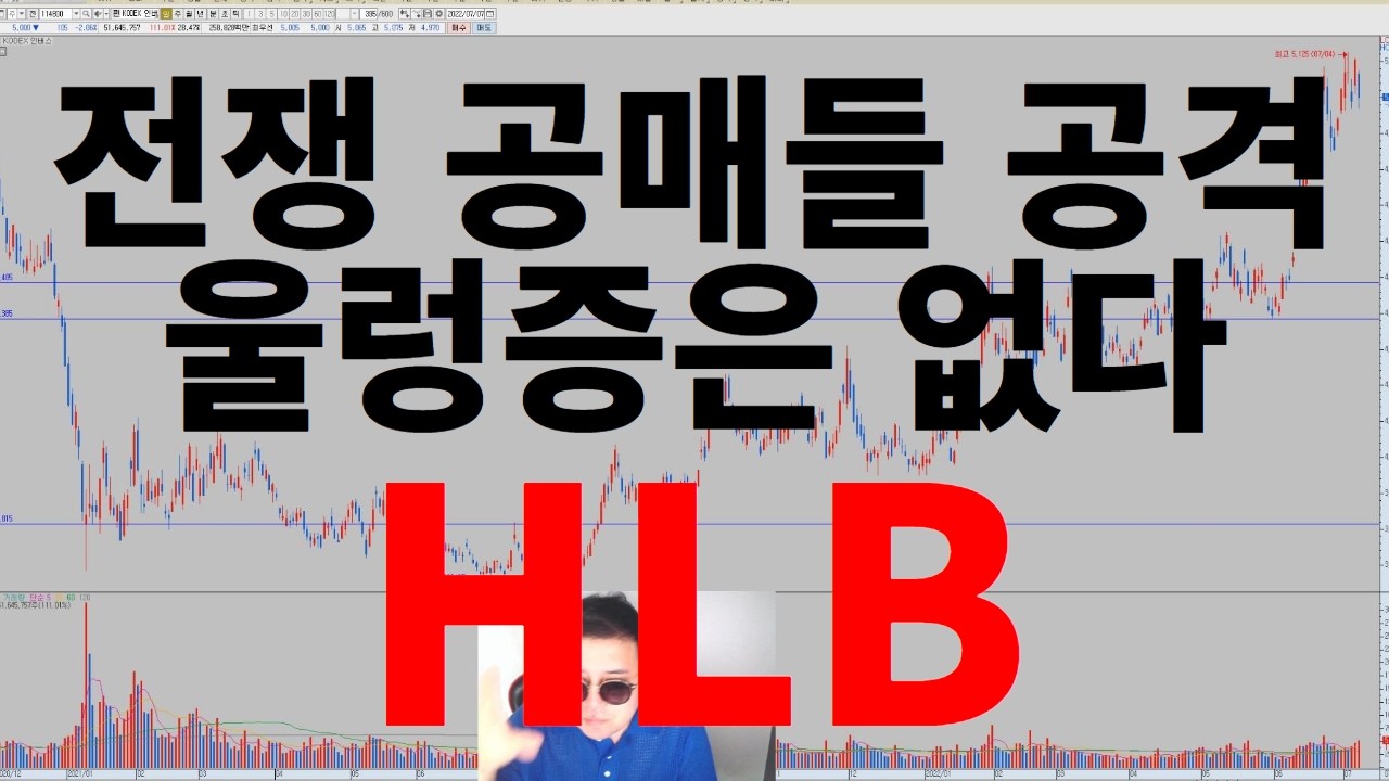 전쟁 공매들 공격//울렁증은 없다 HLB/제약/이노