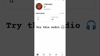 try this audio 🎧 #smartphone #audiohacks