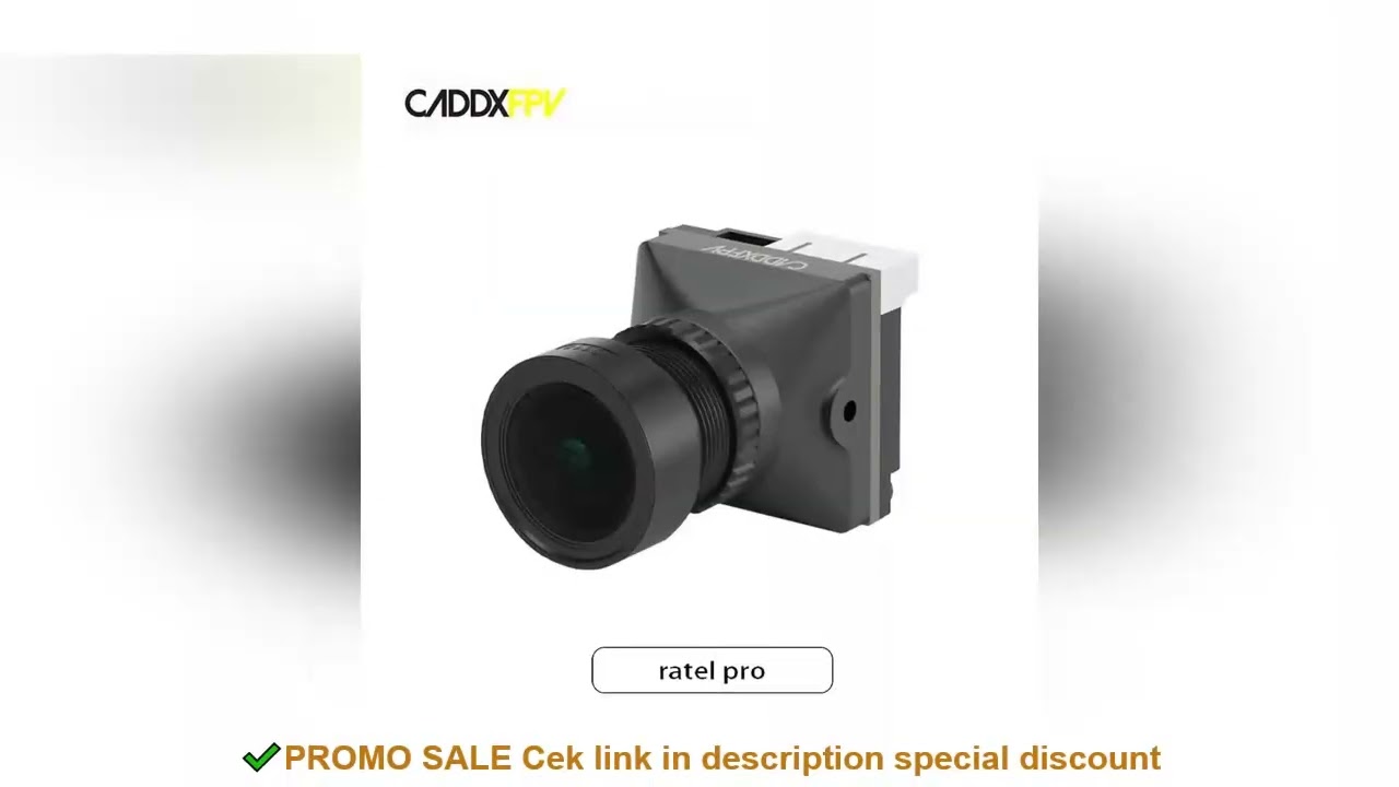 CADDX Ratel Pro FPV Camera 1/ 3/ 5PC 1500TVL 2.1mm Lens 16:9/4:3 NTSC/PAL FOV125 Blacklight Night Vi