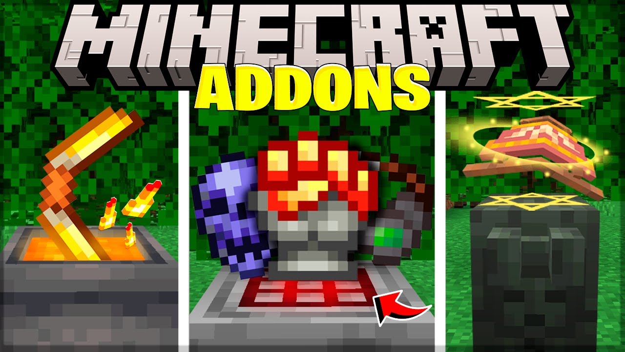🔥TOP 5 MELHORES ADDONS PARA O MINECRAFT PE 1.21+🔥(ATUALIZADO)🔥 - YouTube