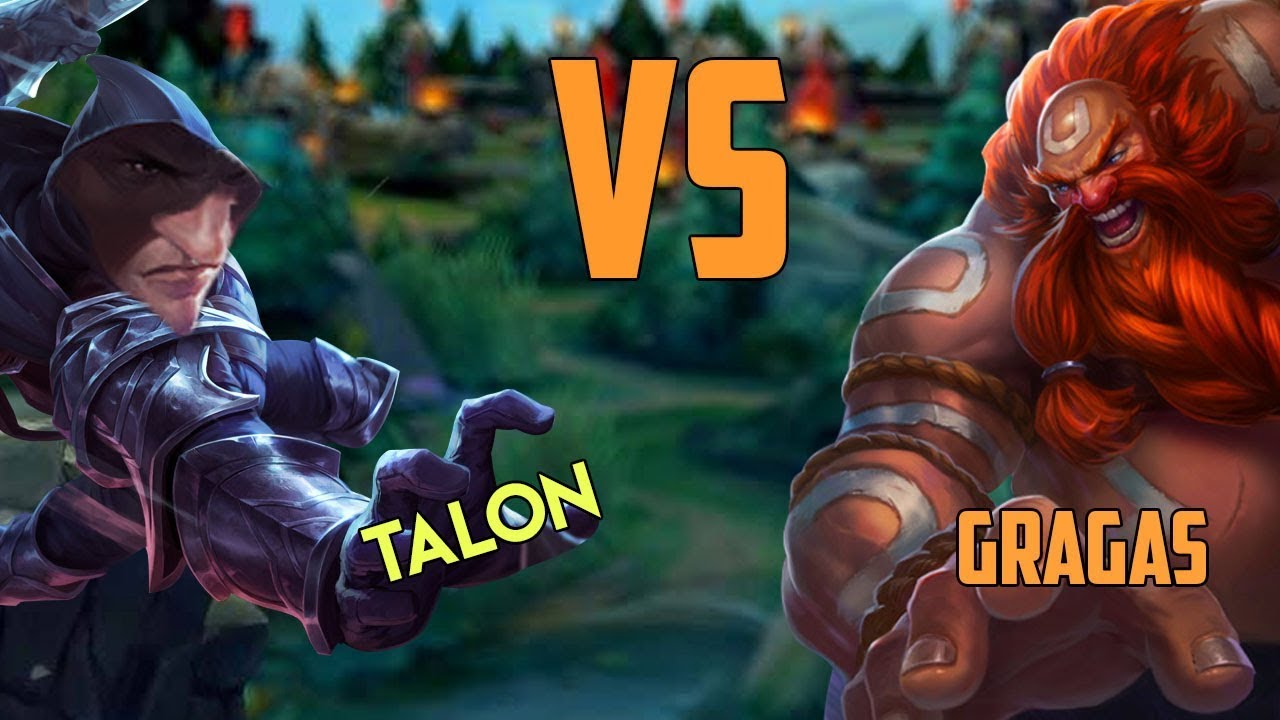 AP Gragas VS Talon || Full Gameplay